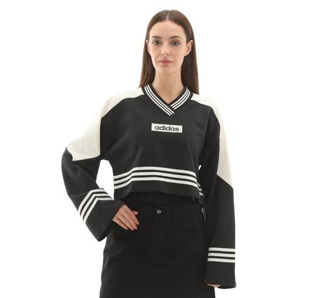 adidas Crew Sweatshırt Kadın Sweatshirt Siyah adidas Crew Sweatshırt Kadın Sweatshirt Siyah