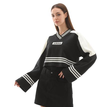 adidas Crew Sweatshırt Kadın Sweatshirt Siyah adidas Crew Sweatshırt Kadın Sweatshirt Siyah