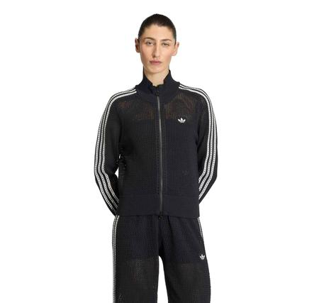 adidas Crochet Tt Kadın Ceket Siyah