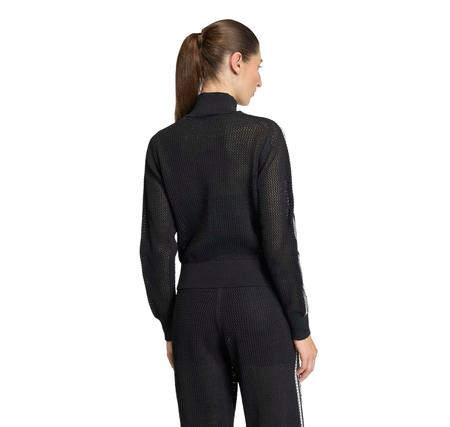 adidas Crochet Tt Kadın Ceket Siyah