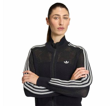 adidas Crochet Tt Kadın Ceket Siyah