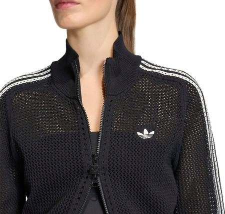 adidas Crochet Tt Kadın Ceket Siyah