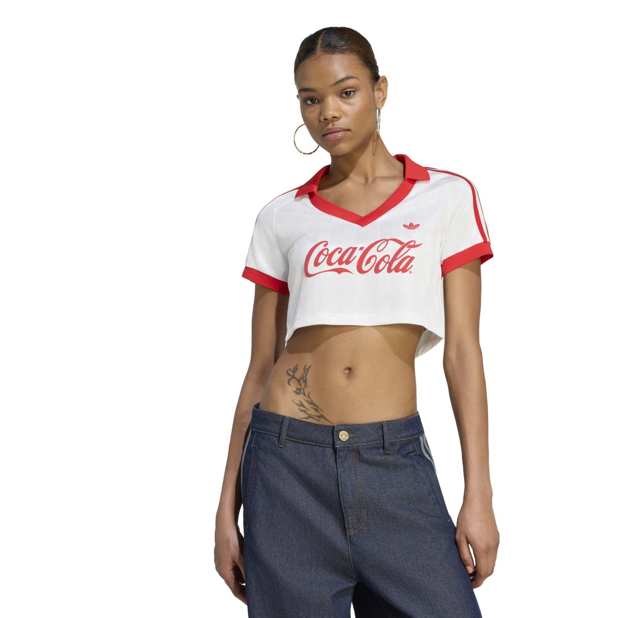 Женская футболка adidas Cropped Jersey