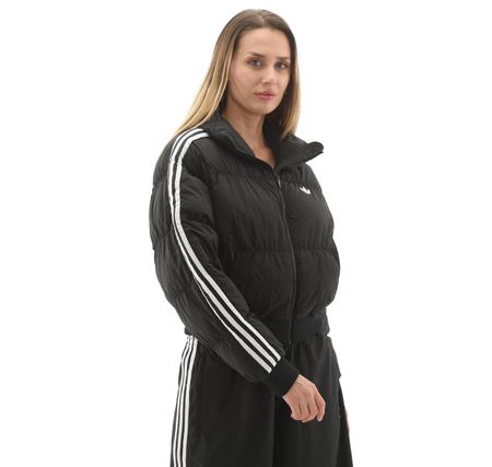 adidas Cropped Puff Kadın Mont Siyah