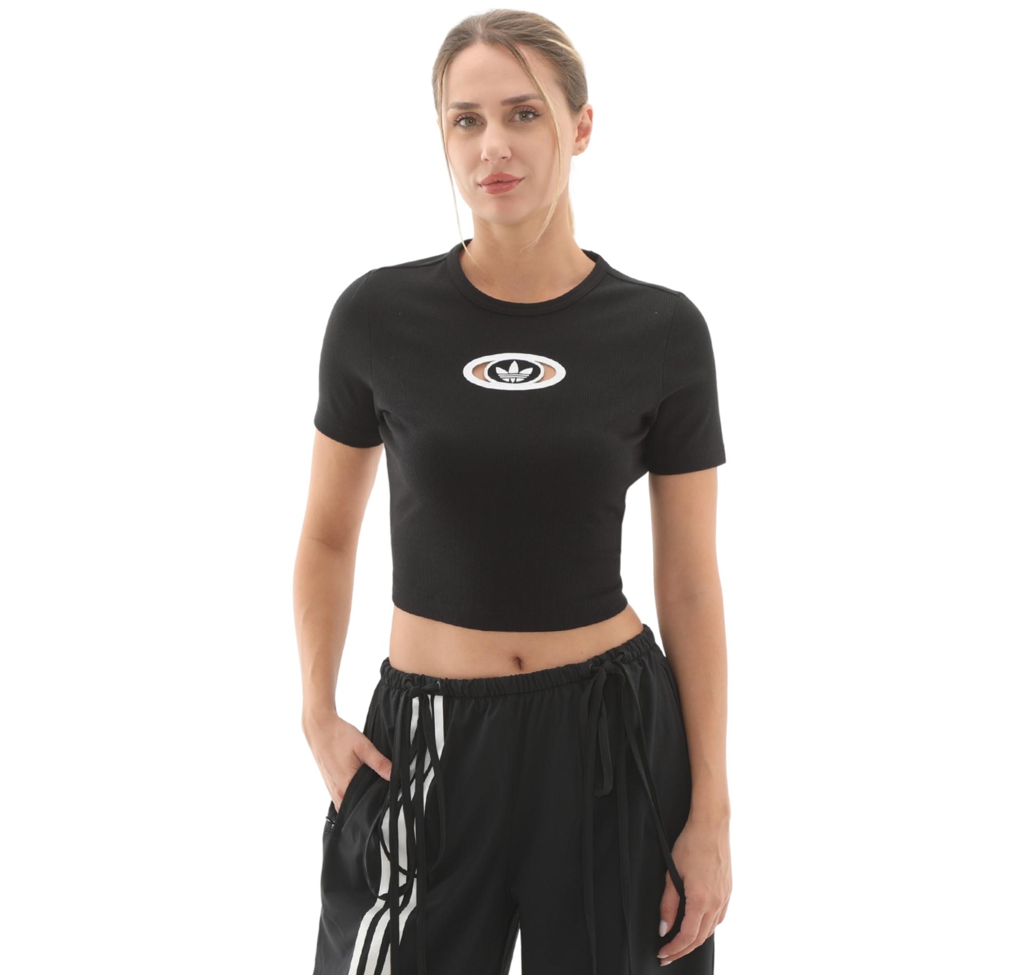 Женская футболка adidas Cut Out Rib Tee