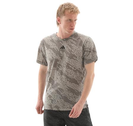 adidas D4T Aop Tee Erkek T-Shirt Gri