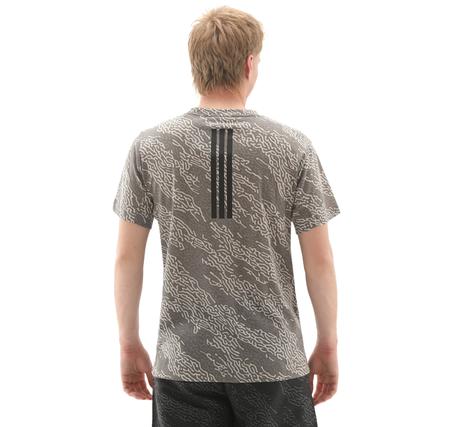 adidas D4T Aop Tee Erkek T-Shirt Gri
