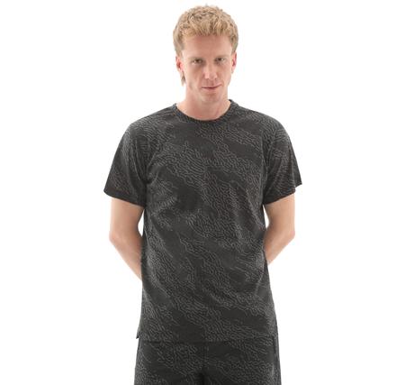 adidas D4T Aop Tee Erkek T-Shirt Siyah adidas D4T Aop Tee Erkek T-Shirt Siyah