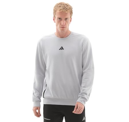 Resim adidas D4T Crew Sweats Erkek Sweatshirt Gri 