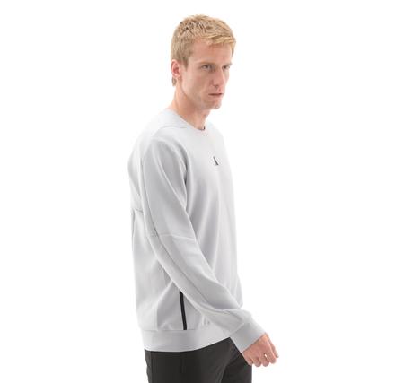 adidas D4T Crew Sweats Erkek Sweatshirt Gri