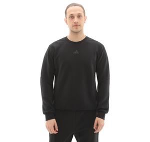 adidas D4T Crew Sweats Erkek Sweatshirt Siyah