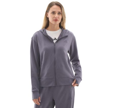 adidas D4T Fz Hoodıe Kadın Ceket Mor adidas D4T Fz Hoodıe Kadın Ceket Mor