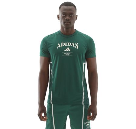 adidas D4T Herıtage Tee Erkek T-Shirt Yeşil