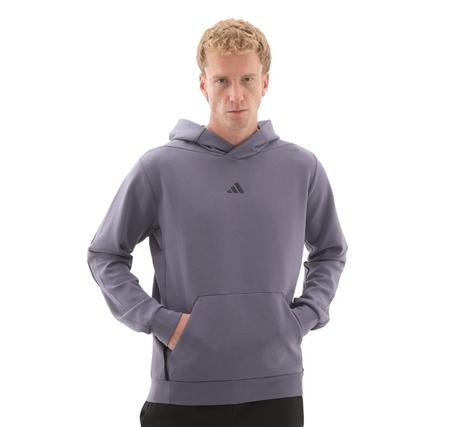 adidas D4T Hoodıe Erkek Sweatshirt Mor adidas D4T Hoodıe Erkek Sweatshirt Mor