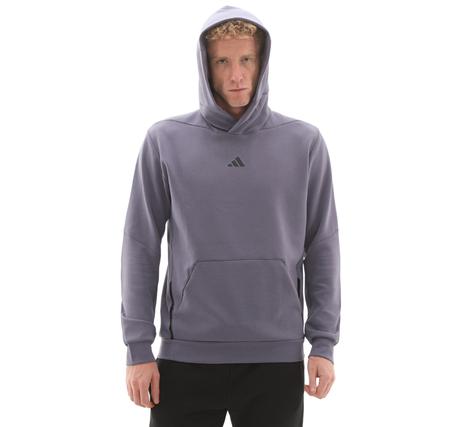 adidas D4T Hoodıe Erkek Sweatshirt Mor