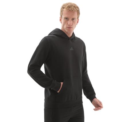 adidas D4T Hoodıe Erkek Sweatshirt Siyah