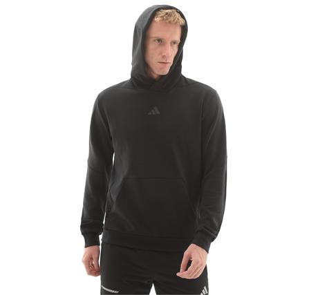 adidas D4T Hoodıe Erkek Sweatshirt Siyah