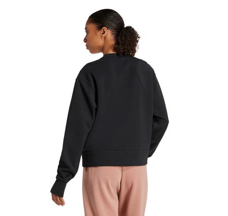 adidas D4T Knıt Crew Kadın Sweatshirt Siyah