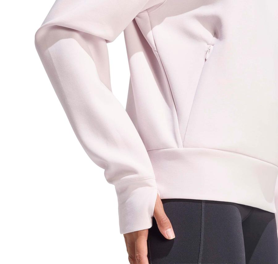 adidas D4T Knıt Crew Kadın Sweatshirt Pembe adidas D4T Knıt Crew Kadın Sweatshirt Pembe