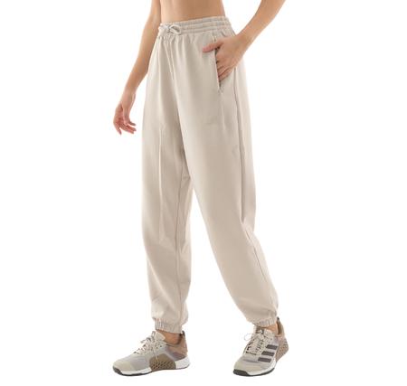 adidas D4T Knıt Pant Kadın Eşofman Altı Krem