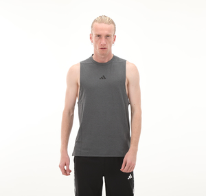 adidas D4T Tank Erkek T-Shirt Antrasit