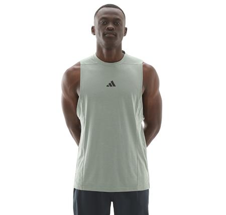 adidas D4T Tank Erkek T-Shirt Yeşil