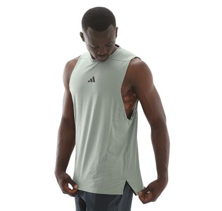 adidas D4T Tank Erkek T-Shirt Yeşil