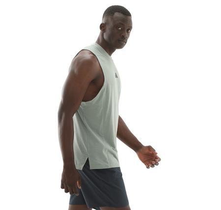 adidas D4T Tank Erkek T-Shirt Yeşil