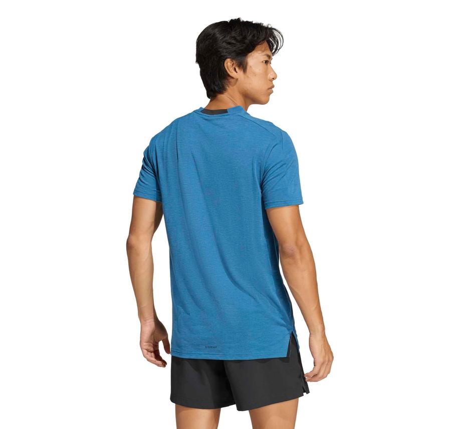 adidas D4T Tee Erkek T-Shirt Mavi adidas D4T Tee Erkek T-Shirt Mavi