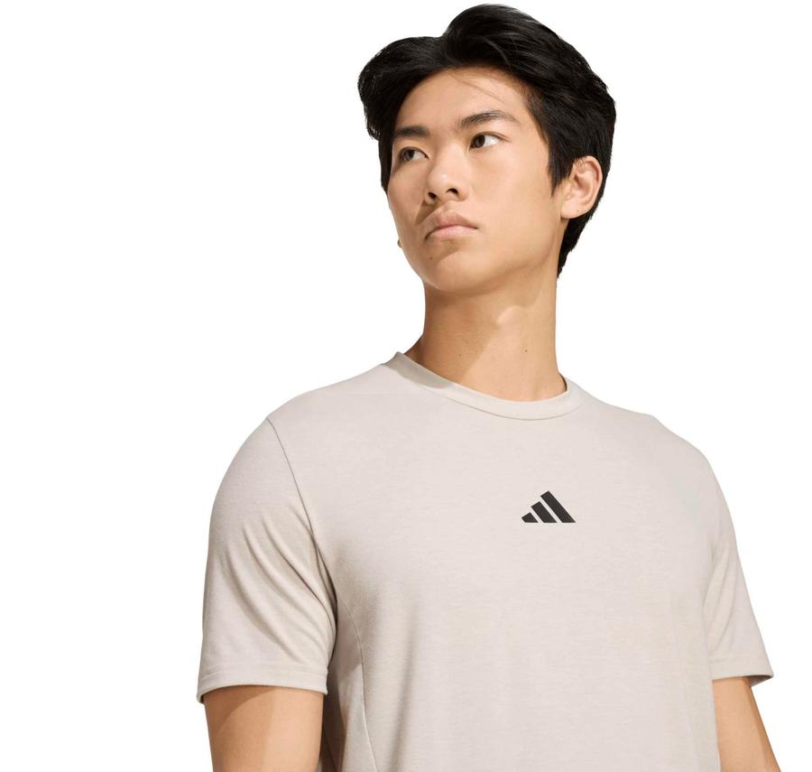 adidas D4T Tee Erkek T-Shirt Bej adidas D4T Tee Erkek T-Shirt Bej