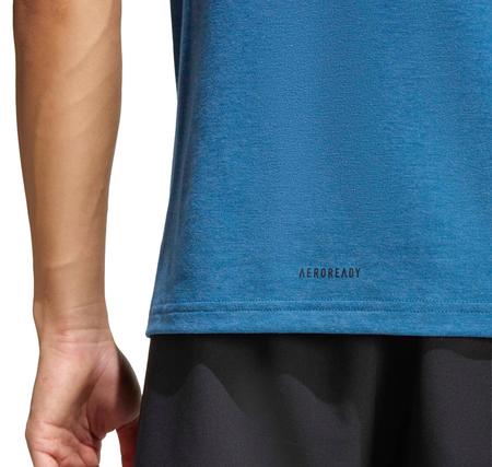 adidas D4T Tee Erkek T-Shirt Mavi