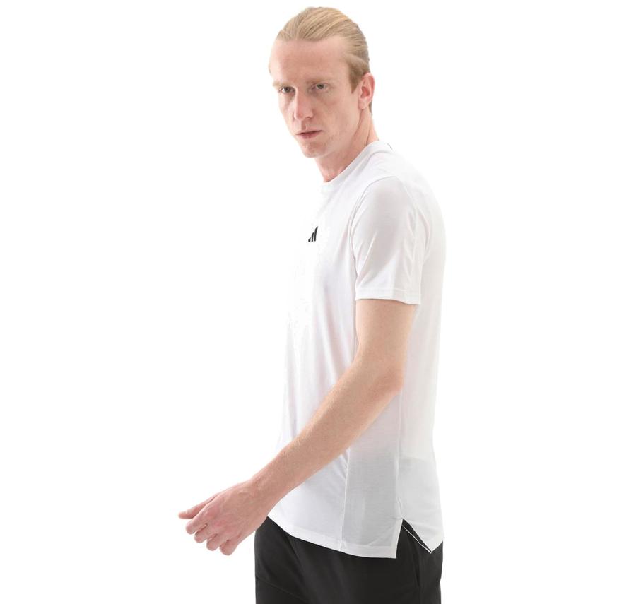 adidas D4T Tee Erkek T-Shirt Beyaz adidas D4T Tee Erkek T-Shirt Beyaz