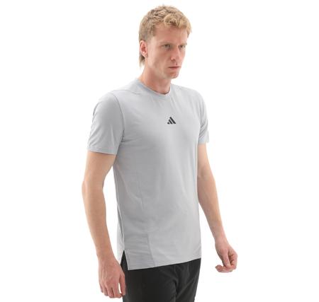 adidas D4T Tee Erkek T-Shirt Gri