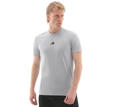 adidas D4T Tee Erkek T-Shirt Gri