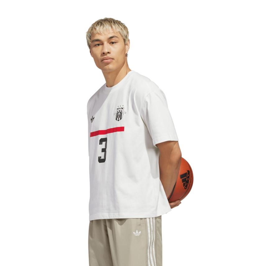 adidas Jabbar Gfx Tee Erkek T-Shirt Beyaz adidas Jabbar Gfx Tee Erkek T-Shirt Beyaz