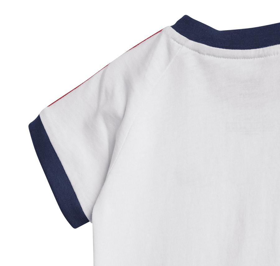 adidas Denım Tee Set Bebek T-Shirt Beyaz adidas Denım Tee Set Bebek T-Shirt Beyaz