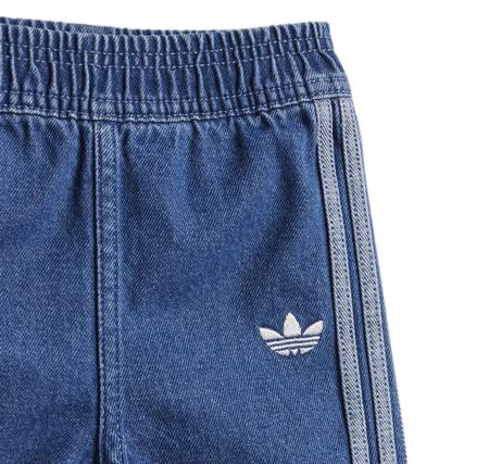 adidas Denım Tee Set Bebek T-Shirt Beyaz