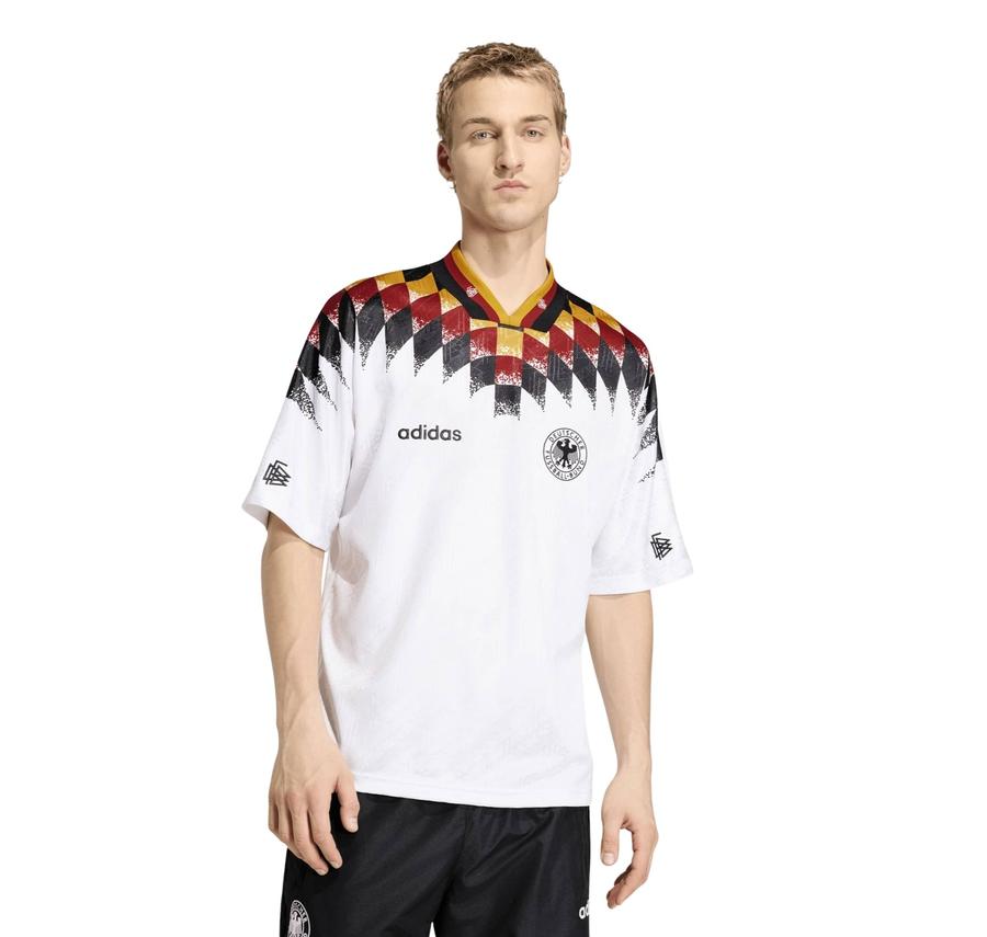 adidas Dfb Almanya Jsy 94 Erkek T-Shirt Beyaz adidas Dfb Almanya Jsy 94 Erkek T-Shirt Beyaz