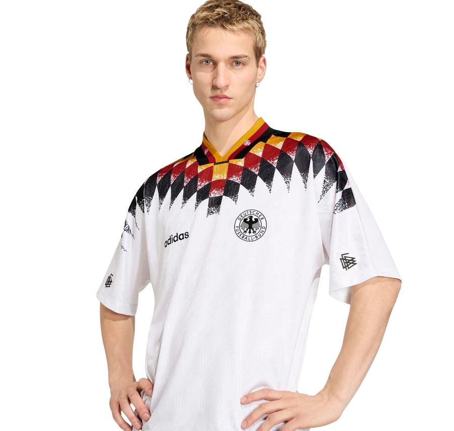 adidas Dfb Almanya Jsy 94 Erkek T-Shirt Beyaz adidas Dfb Almanya Jsy 94 Erkek T-Shirt Beyaz