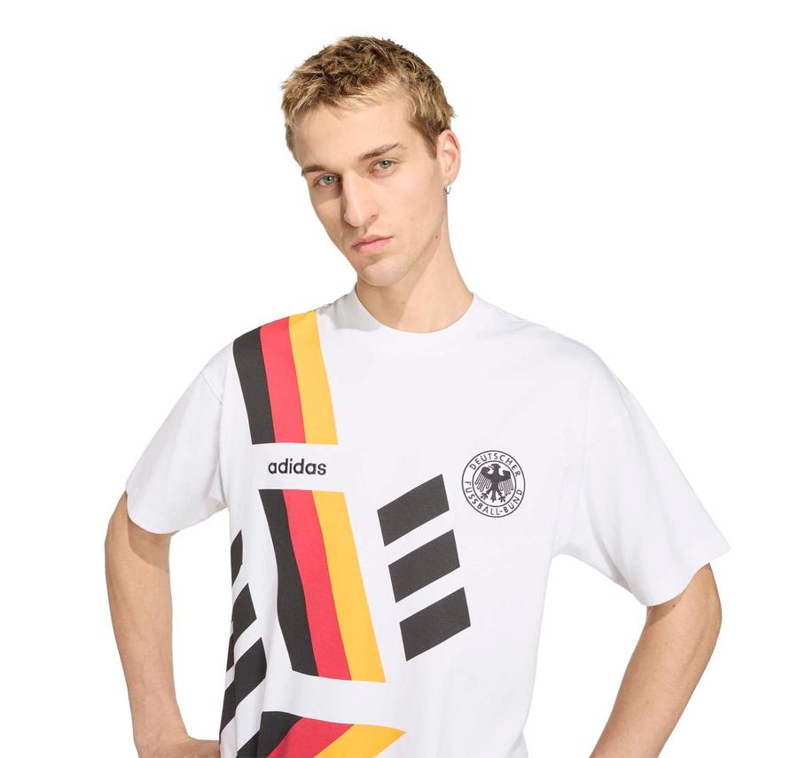 adidas Dfb Almanya Tee 94 Erkek T-Shirt Beyaz adidas Dfb Almanya Tee 94 Erkek T-Shirt Beyaz