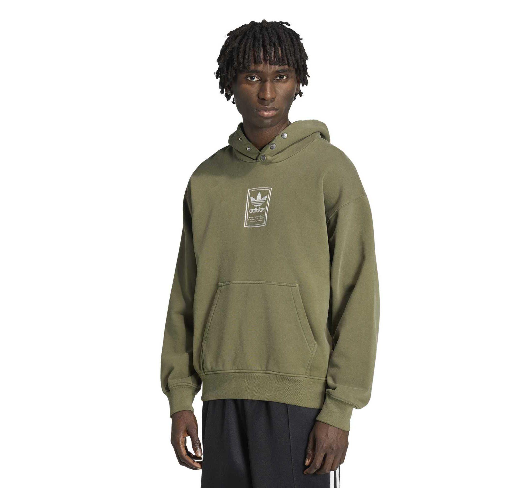 Мужской свитшот adidas Elevated Gfx Hd Haki