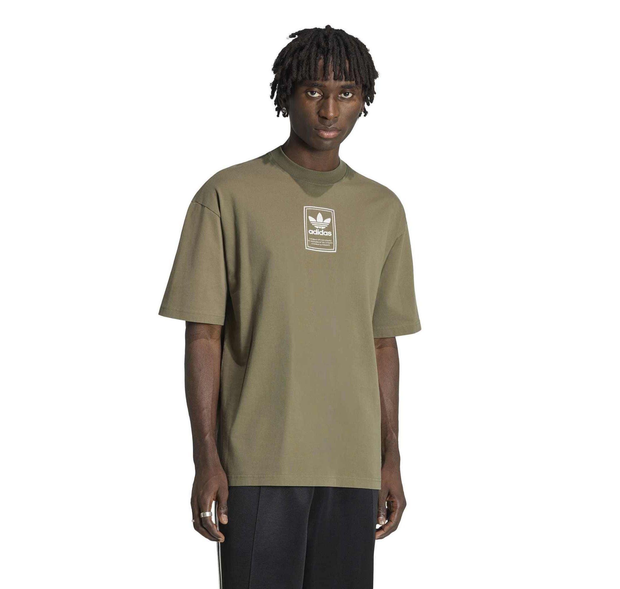 Мужская футболка adidas Elevated Gfx Te Haki