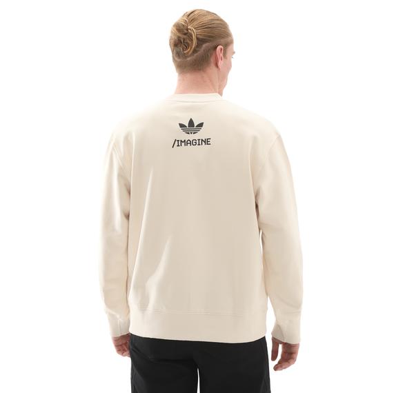 adidas Emre Yusufi Crew M Erkek Sweatshirt Krem adidas Emre Yusufi Crew M Erkek Sweatshirt Krem