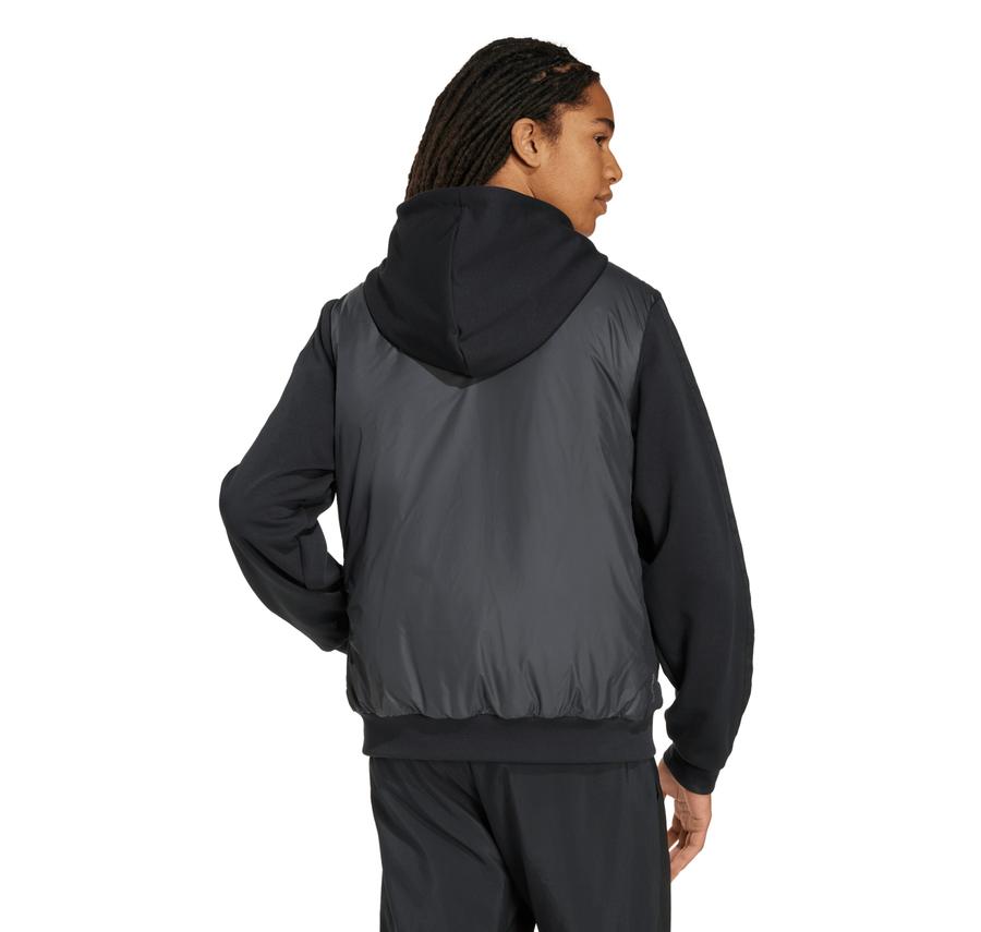 adidas Ess 3S In Hyb J Erkek Ceket Antrasit adidas Ess 3S In Hyb J Erkek Ceket Antrasit