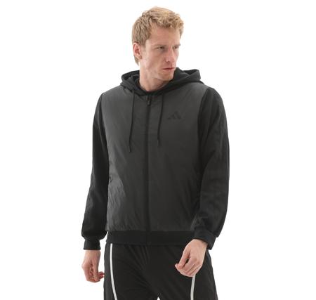 adidas Ess 3S In Hyb J Erkek Ceket Antrasit