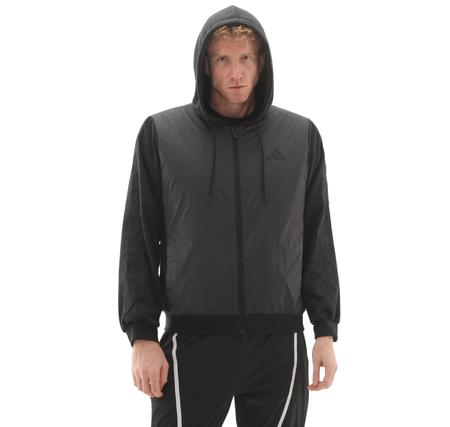 adidas Ess 3S In Hyb J Erkek Ceket Antrasit