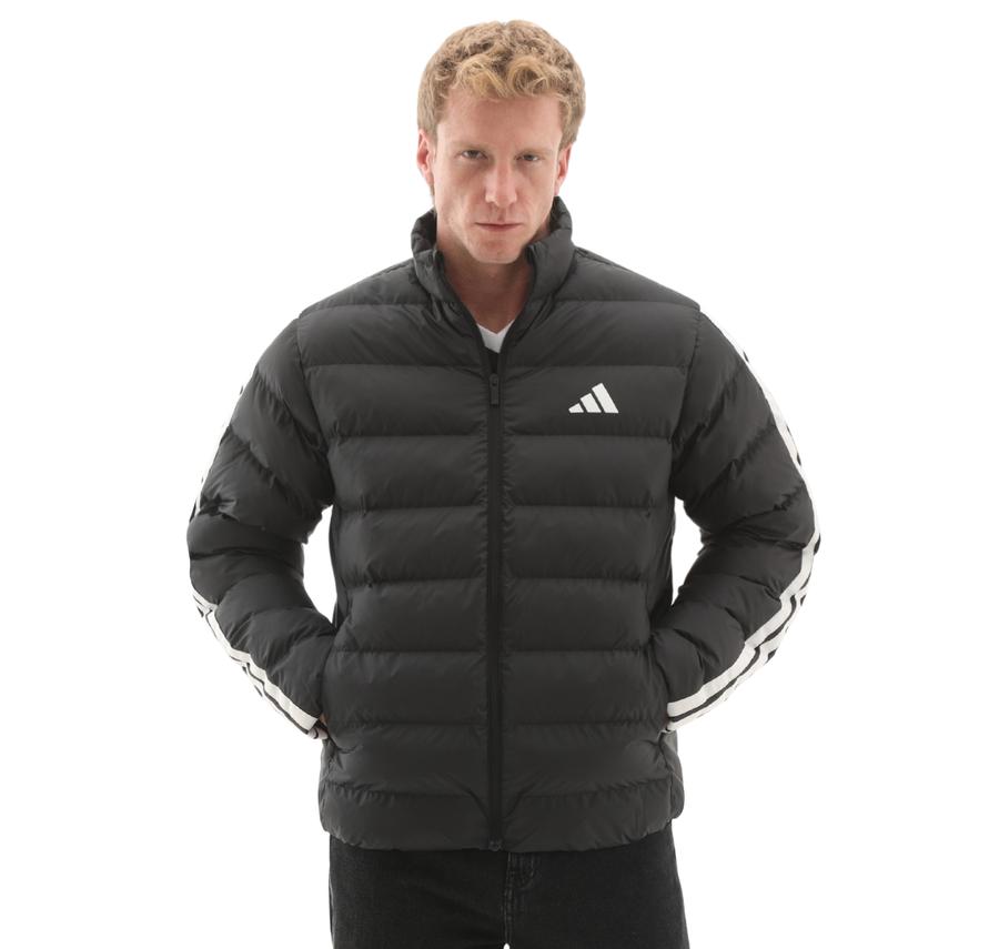 adidas Ess 3S Sd Jkt Erkek Mont Siyah adidas Ess 3S Sd Jkt Erkek Mont Siyah