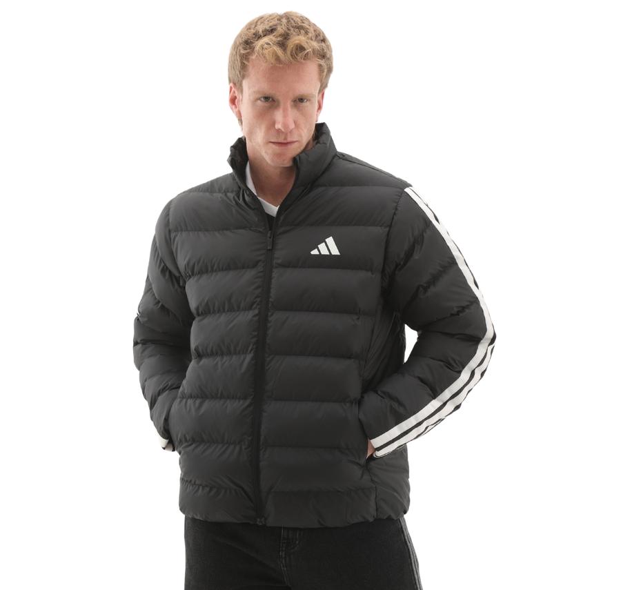 adidas Ess 3S Sd Jkt Erkek Mont Siyah adidas Ess 3S Sd Jkt Erkek Mont Siyah