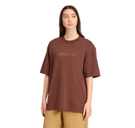 adidas Ess Lın Tee Os Kadın T-Shirt Kahve