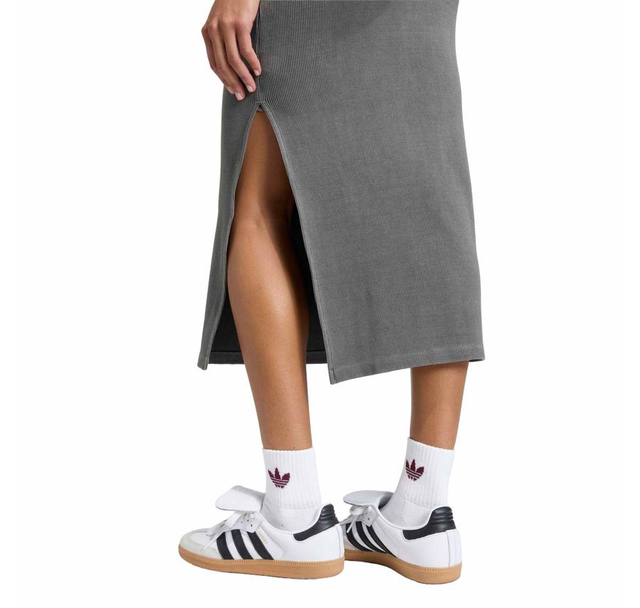 adidas Ess Rıb Dress Kadın Elbise - Etek Siyah adidas Ess Rıb Dress Kadın Elbise - Etek Siyah